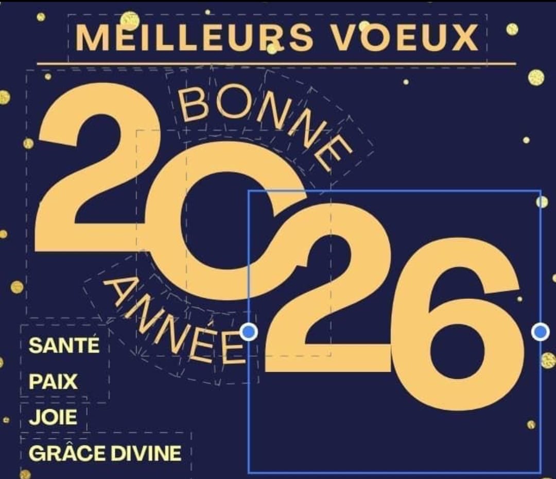 Bonne année 2026&nbsp;!